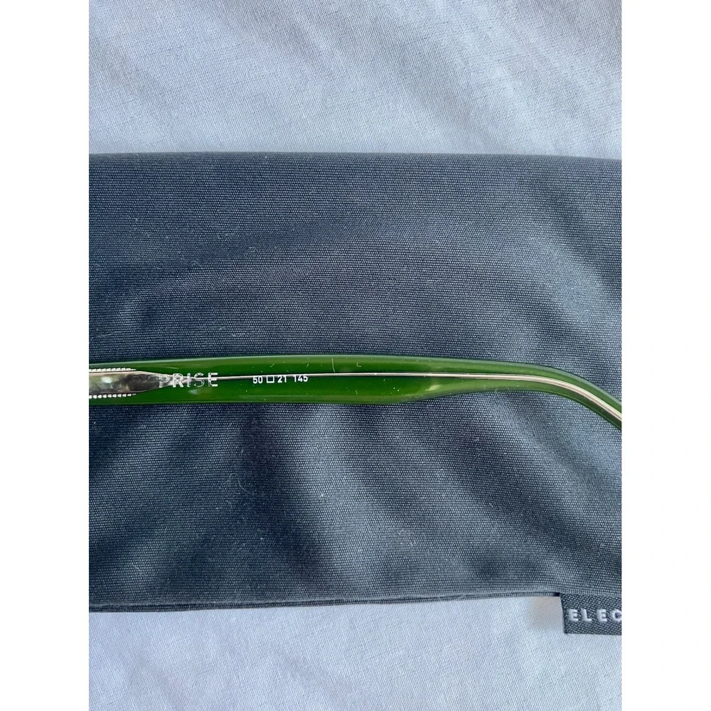 Electric Reprise Blue Green Sunglasses Round Designer Fashion Eyewear